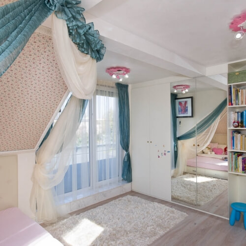 Dětské pokoje villa Kamýk