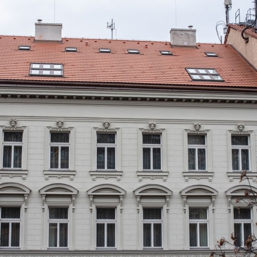 Návrh rekonstrukce bytového domu Praha - Vinohrady