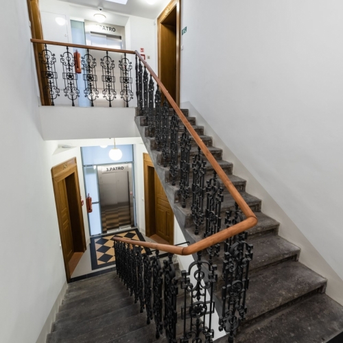 Návrh rekonstrukce bytového domu Praha - Vinohrady